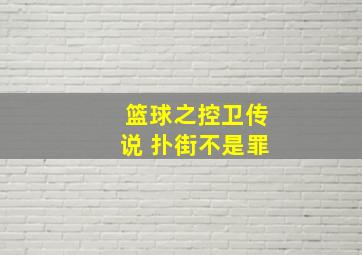 篮球之控卫传说 扑街不是罪